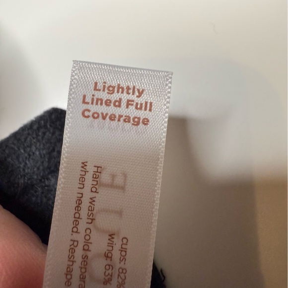 Cacique Lightly Lined Full Coverage Black Underwire Bra Size 38DDD NWT - Picture 6 of 7